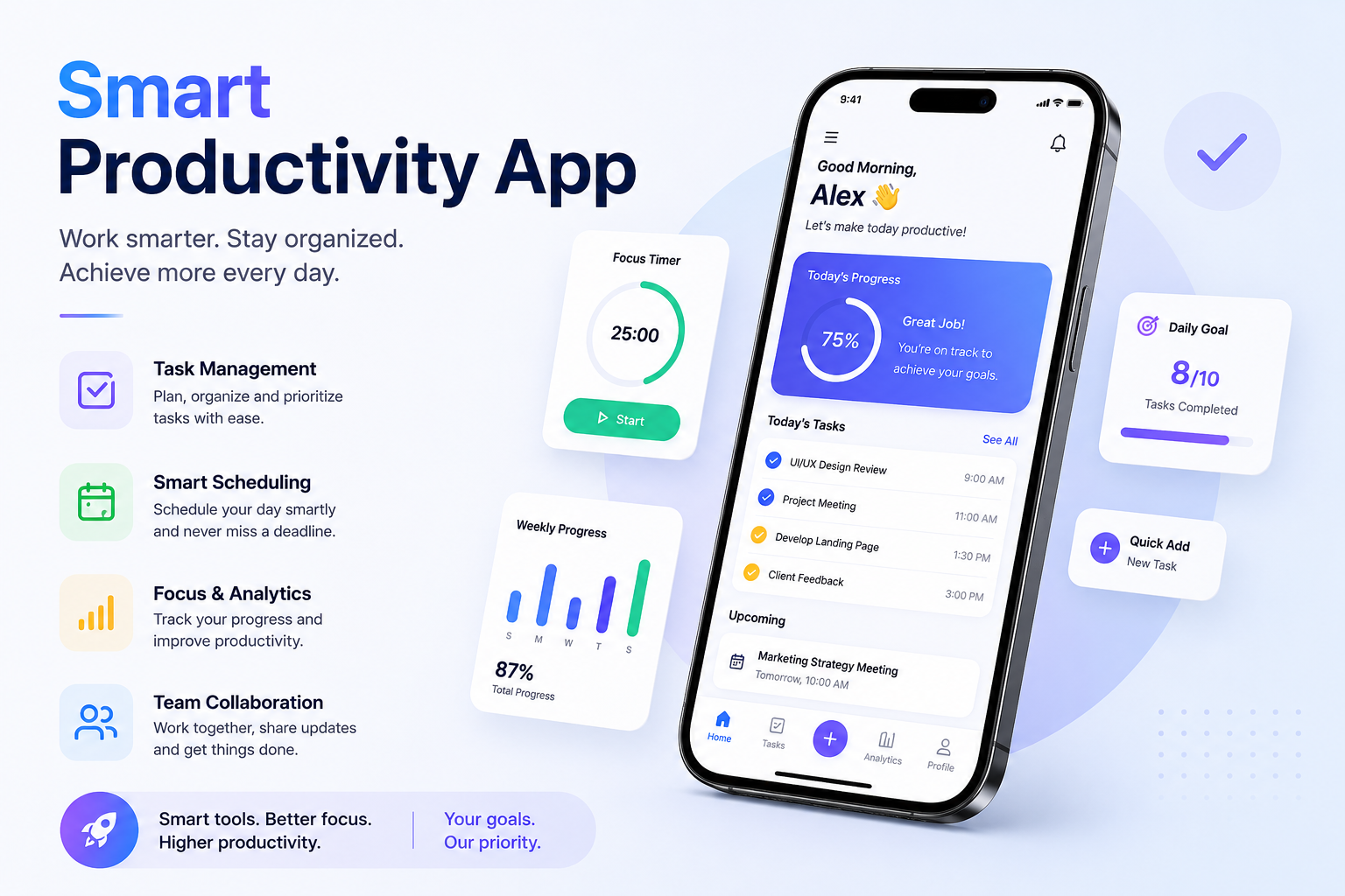 Smart Productivity App